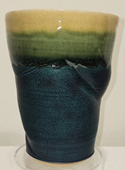 Matteson, Todd - "Sunlit Lagoon Vase"