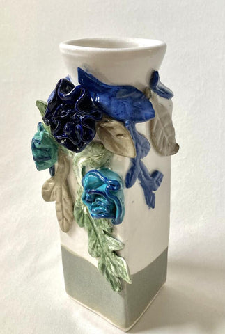 Mangos, Tina - "Blue Floral Vase "