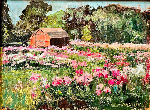 Volz, Linda "The Peony Field"