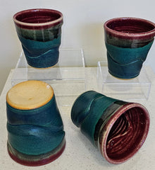 Matteson, Todd "Turquoise and Red Whiskey Glasses"