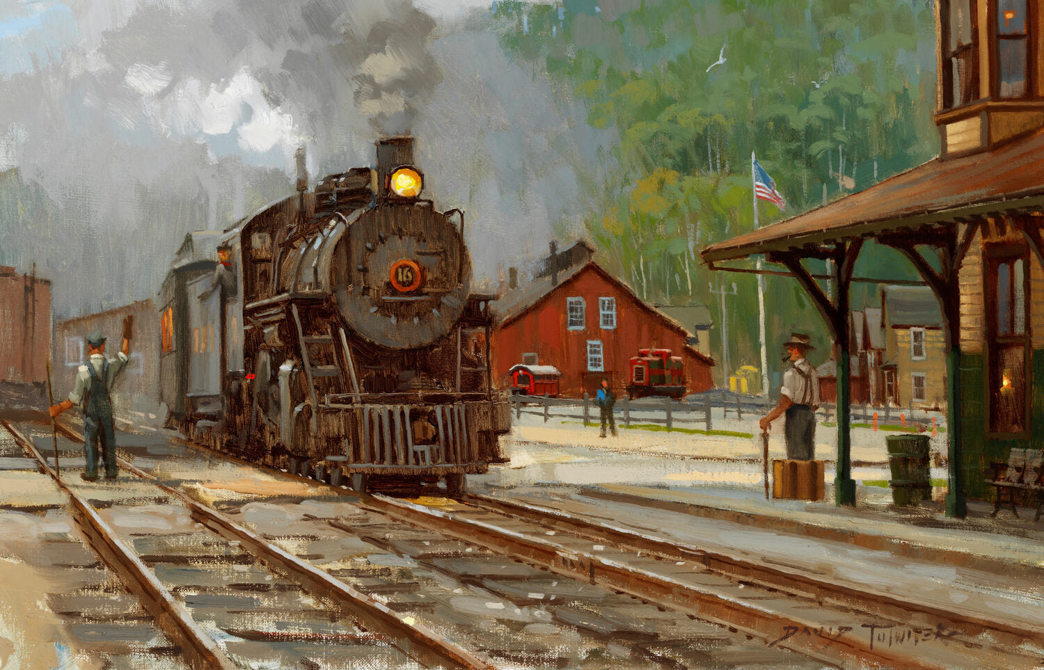 Tutwiler, David - "Yard Maneuvers East Broad Top RR"