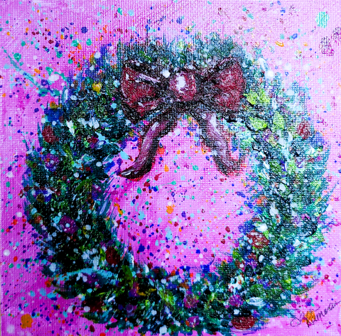 "Wreath of Color" - Sara Kamman