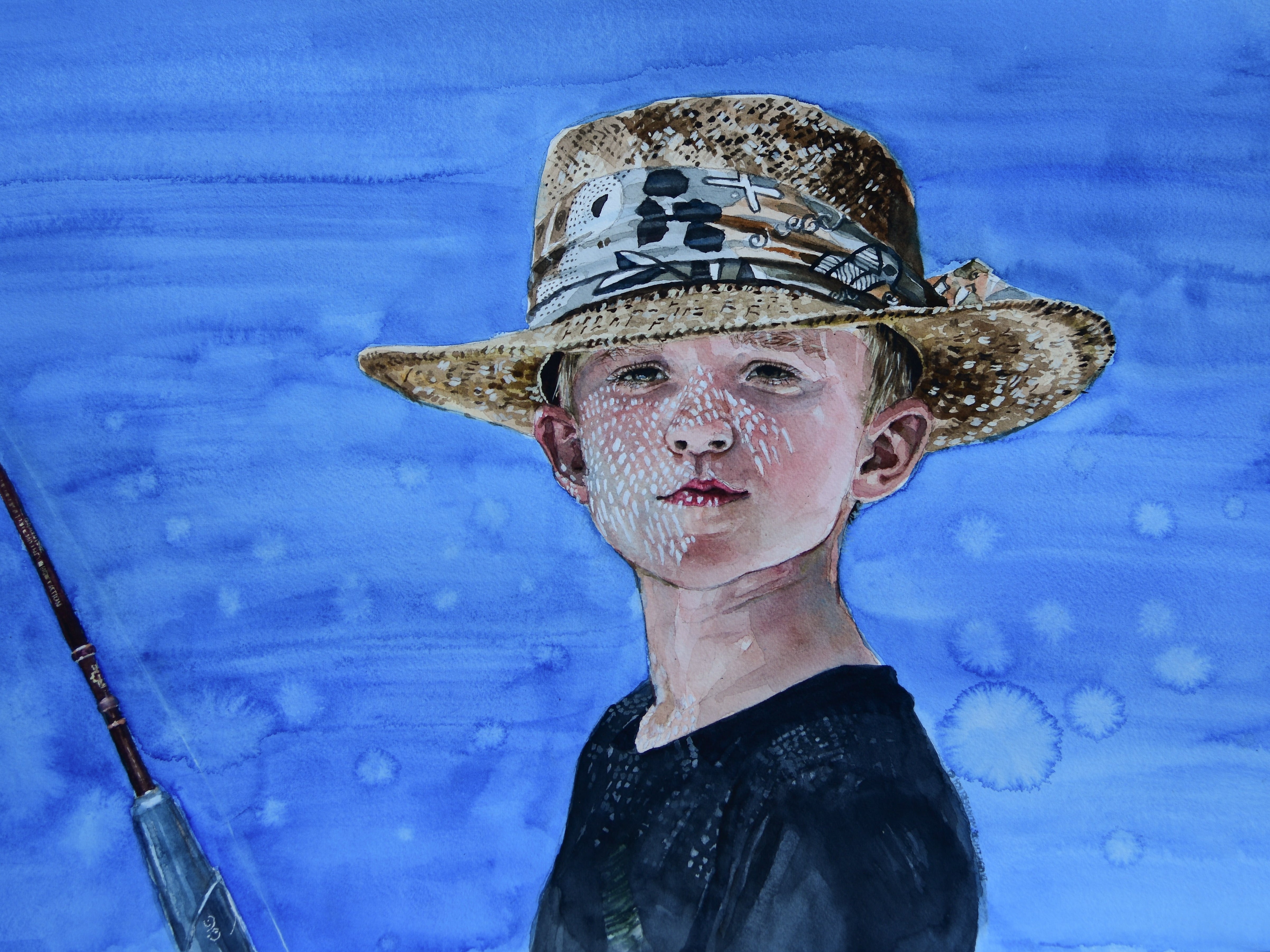 Wunderlich, Diane "Pop’s Straw Hat" - 2024 BEST OF SHOW WINNER