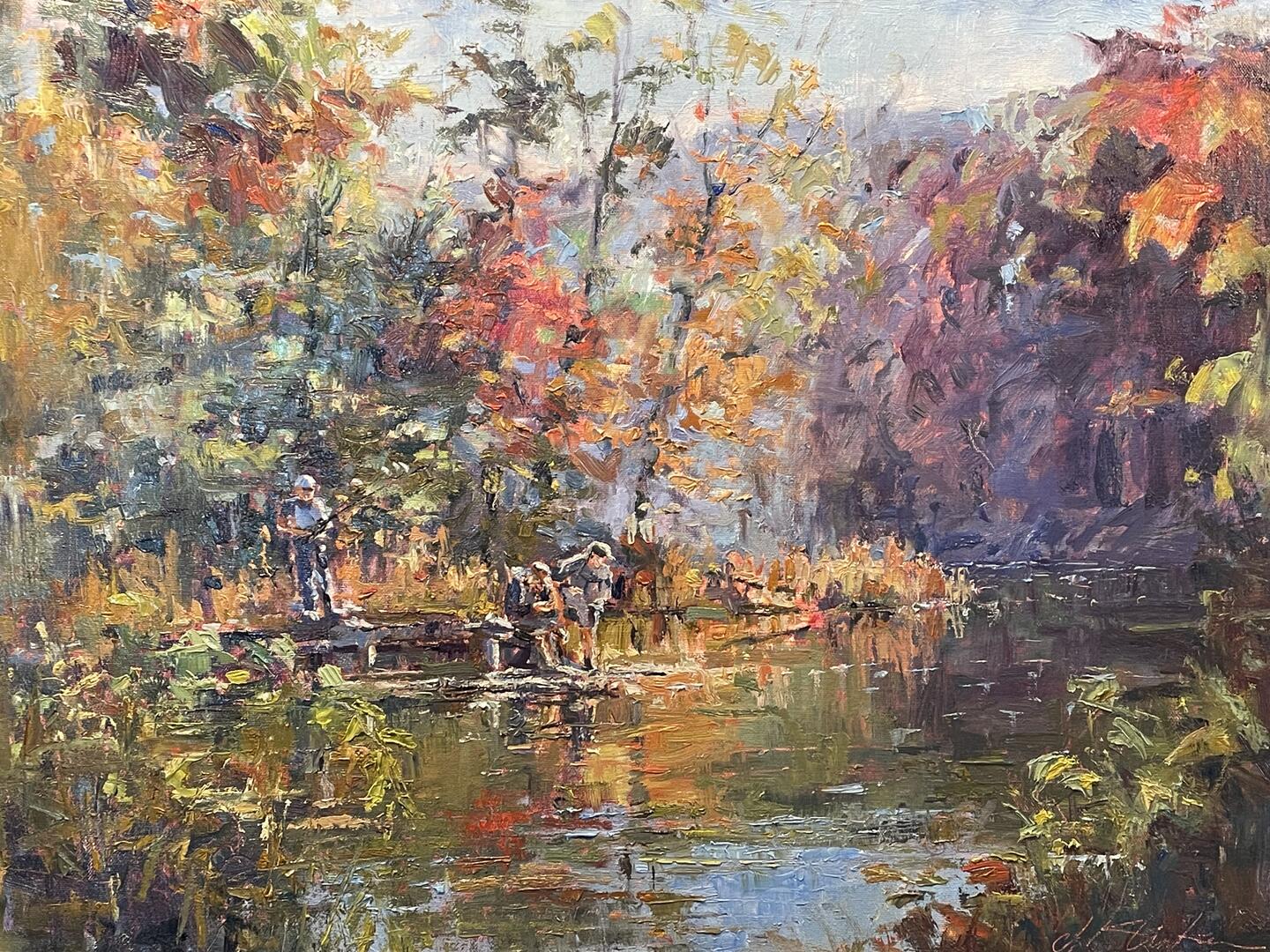 "Day on Ogle Lake" Klinker, Jeff