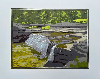 Burkett, Mark - "Falls of Mill Creek"