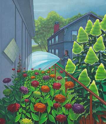 Hrehov, John - "Neighbor Flowers"