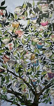 Nelson, Lesley - “If teacups grew on trees, I'd stop at every garden and have tea with the butterflies"