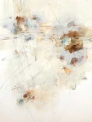 Sievers, Linda - "Sandstone and Turquoise II"