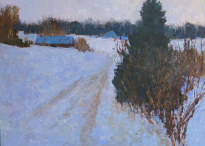Strock Wasson, Carol - "Blue Gray Winter Light"