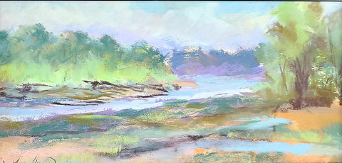 Mary Ann Davis - "Wabash River View" Study